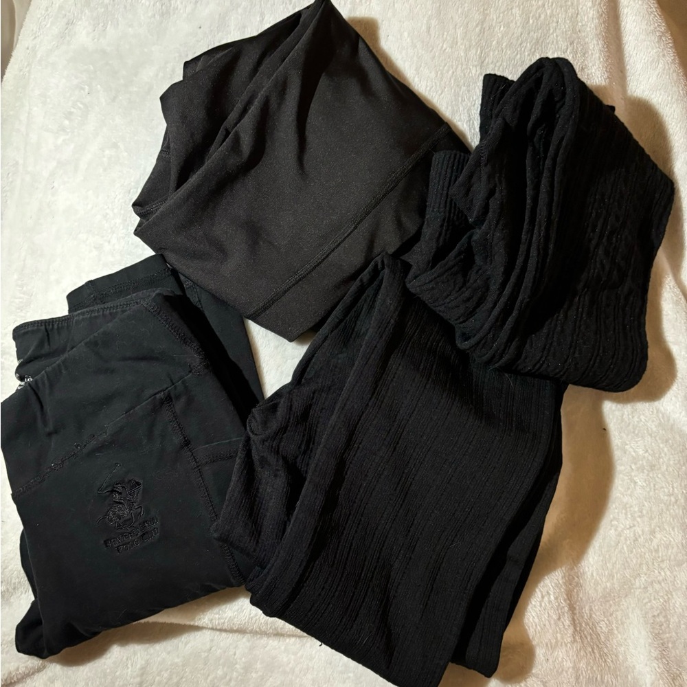 Bundle Of 8 Pairs Different Styles Of Leggings - … - image 2